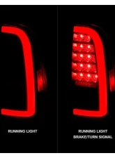 Anzo USA  LED Taillights w/ Light Bar Black Housing Smoke Lens Toyota Tundra 2000-2006                                     - 311412 - Image 2