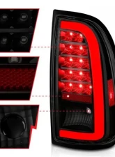 Anzo USA  LED Taillights w/ Light Bar Black Housing Smoke Lens Toyota Tundra 2000-2006                                     - 311412 - Image 3