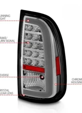Anzo USA LED Taillights w/ Light Bar Chrome Housing Clear Lens Toyota Tundra 2000-2006                                     - 311413 - Image 4