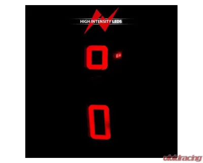 Anzo USA Full LED Tailights Black Housing Clear Lens G2 (w/C Light Bars) Chevrolet Silverado 1500 2019-2021 - 311417