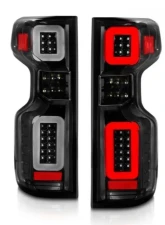 Anzo USA Full LED Tailights Black Housing Clear Lens G2 (w/C Light Bars) Chevrolet Silverado 1500 2019-2021                                     - 311417 - Image 7