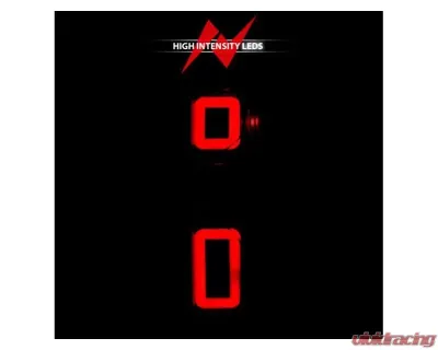 Anzo USA Full Led Tail Lights Black Housing Smoke Lens Chevrolet Silverado 1500 2019-2021 - 311418