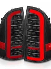 Anzo USA Full LED Tail Lights w/Light Bar Sequential Black Housing Clear Lens Toyota Tacoma 2005-2015                                     - 311427 - Image 7