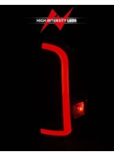 Anzo USA Full LED Tail Lights w/Light Bar Sequential Black Housing Smoke Lens Toyota Tacoma 2005-2015                                     - 311428 - Image 4