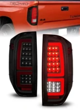 Anzo USA Black Housing w/ Smoke Lens LED Taillights Toyota Tundra 2014-2021                                     - 311437 - Image 7