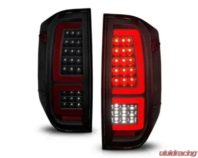 Anzo USA Black Housing w/ Smoke Lens LED Taillights Toyota Tundra 2014-2021 - 311437