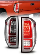 Anzo USA Chrome Housing w/ Clear Lens LED Taillights Toyota Tundra 2014-2021                                     - 311438 - Image 7
