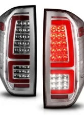 Anzo USA Chrome Housing w/ Clear Lens LED Taillights Toyota Tundra 2014-2021                                     - 311438 - Image 7