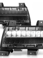 Anzo USA LED Side Markers Chrome Housing Smoke Lens w/ Seq. Signal Sport Bulb Jeep Gladiator | Wrangler 2018-2021                                     - 511085 - Image 2