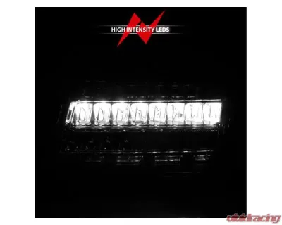 Anzo USA LED Side Markers Chrome Housing Clear Lens w/ Sequential Signal Jeep Gladiator | Wrangler 2018-2021 - 511086