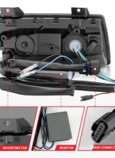 Anzo USA LED Side Markers Chrome Housing Smoke Lens w/ Seq. Signal Low Config Jeep Wrangler 2018-2021                                     - 511087 - Image 5