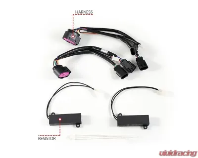ANZO USA Full LED Projector Plank Style Black Headlights w/ Initiation & Sequential Signal Dodge Ram 1500 | 2500 | 3500 2009-2018 - 111595
