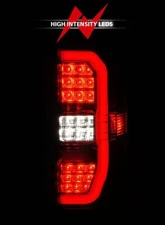 ANZO USA Red/Clear LED Taillights GMC Sierra 1500 2014-2018                                     - 311466 - Image 5