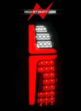 ANZO USA Black Housing Clear Lens Full Led Tail Lights w/ Light Bar & Sequential Signal Chevrolet Tahoe | Suburban 2015-2020                                     - 311467 - Image 6