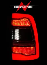 ANZO USA Black Clear Lens LED Tail Lights w/ Sequential Signal Dodge Ram 1500 | 2500 | 3500 2009-2018 311469                                     - 311469 - Image 6