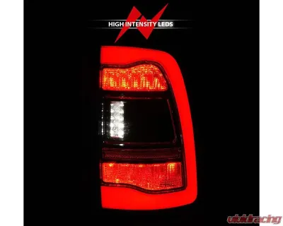 ANZO USA Black Clear Lens LED Tail Lights w/ Sequential Signal Dodge Ram 1500 | 2500 | 3500 2009-2018 311469 - 311469