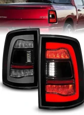 ANZO USA Black Smoke Lens LED Tail Lights w/ Sequential Signal Dodge Ram 1500 | 2500 | 3500 2009-2018                                     - 311470 - Image 7
