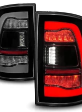 ANZO USA Black Smoke Lens LED Tail Lights w/ Sequential Signal Dodge Ram 1500 | 2500 | 3500 2009-2018                                     - 311470 - Image 7
