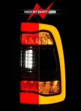 ANZO USA Black Smoke Lens LED Tail Lights w/ Amber Sequential Signal Dodge Ram 1500 | 2500 | 3500 2009-2018                                     - 311472 - Image 6
