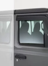 GT Styling 2 pcs Smoke Ventguard Jeep Gladiator JT | Wrangler JL/JLU 2018-2022                                     - 80644S - Image 2