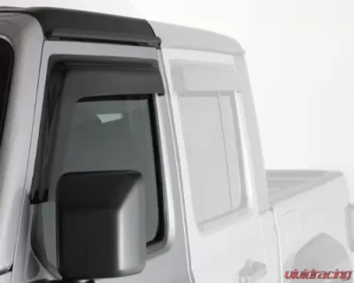 GT Styling 2 pcs Smoke Ventguard Jeep Gladiator JT | Wrangler JL/JLU 2018-2022 - 80644S
