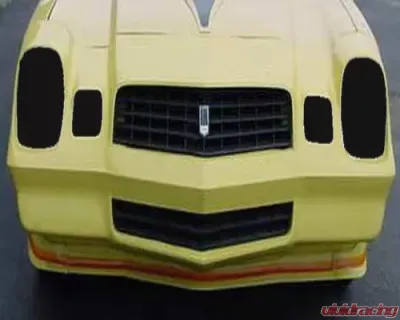 GT Styling 2 pcs Headlight Cover Chevrolet Camaro 1978-1981 - GT0103S