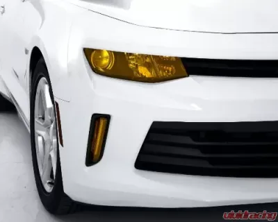 GT Styling 2 pcs Headlight Cover Chevrolet Camaro 2016-2018 - GT0281Y