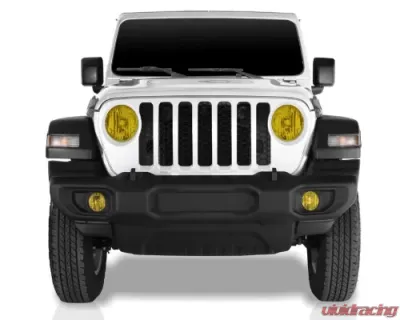 GT Styling 2 pcs Headlight Cover Jeep Gladiator JT | Wrangler JL/JLU 2018-2022 - GT0644Y