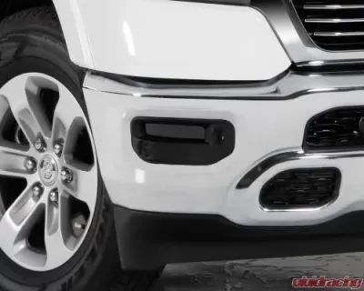 GT Styling 2 pcs Fog Light Covers Ram 1500 2019-2022 - GT0768FX