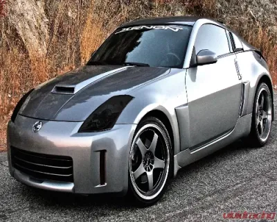 GT Styling 2 pcs Front Turn Signal Covers Nissan 350Z 2003-2008 - GT0784TSX