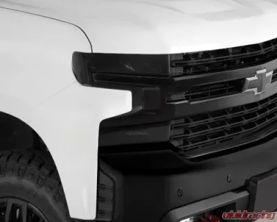 GT Styling 6 pcs Headlight Cover Chevrolet Silverado 1500 2019-2022 - GT0990S