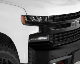 GT Styling 6 pcs Headlight Cover Chevrolet Silverado 1500 2019-2022