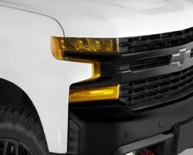 GT Styling 6 pcs Headlight Cover Chevrolet Silverado 1500 2019-2022