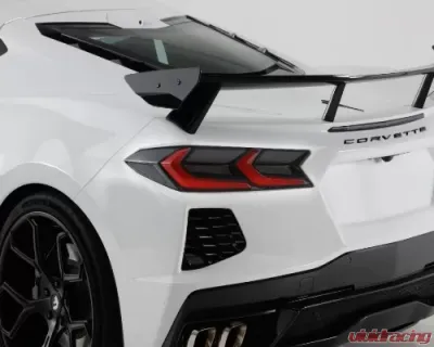 GT Styling 10 pcs Taillight Lens Cover Set Smoke Chevrolet Corvette 2020-2022 - GT4130