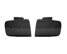 GT Styling 3 pcs Black Out Panel Taillight Cover Kit Smoke Ford Mustang 2005-2009