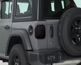 GT Styling 2 pcs Taillight Cover w/ LED Option Jeep Wrangler JL/JLU 2018-2022