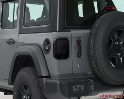 GT Styling 2 pcs Taillight Cover w/ LED Option Jeep Wrangler JL/JLU 2018-2022 - GT4645X