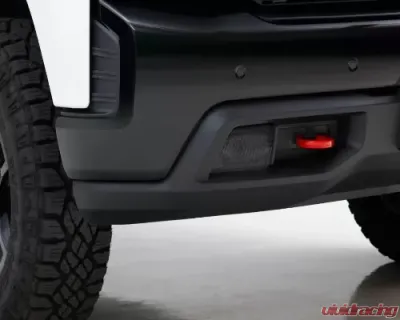 GT Styling 2 pcs Fog Light Covers Chevrolet Silverado 1500 2019-2022 - GT4990FX