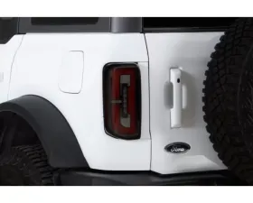 GT Styling 5 Piece Rear Black Out Kit Carbon Fiber Look Ford Bronco 2021-2022