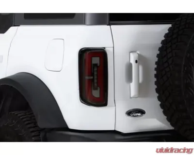 GT Styling 5 Piece Rear Black Out Kit Carbon Fiber Look Ford Bronco 2021-2022 - GT0160X