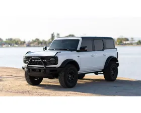 GT Styling 4 Piece Headlight Cover Kit Smoke Ford Bronco 2021-2022