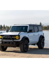 GT Styling 4 Piece Headlight Cover Kit Transparent Yellow Ford Bronco 2021-2022                                     - GT2160Y - Image 4
