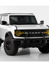 GT Styling 4 Piece Headlight Cover Kit Transparent Yellow Ford Bronco 2021-2022                                     - GT2160Y - Image 2