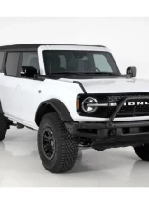 GT Styling 2 Piece Headlight Covers Clear Ford Bronco 2021-2022                                     - GT2161C - Image 2
