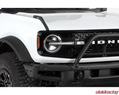 GT Styling 2 Piece Headlight Covers Clear Ford Bronco 2021-2022 - GT2161C