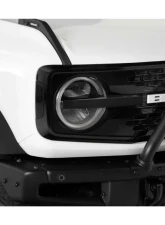 GT Styling 4 Piece Front Daytime Running Light Cover Kit Smoke                                     - GT3160S - Image 3