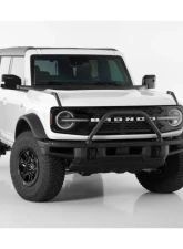 GT Styling 4 Piece Front Daytime Running Light Cover Kit Carbon Fiber Look Ford Bronco 2021-2022                                     - GT3160X - Image 2