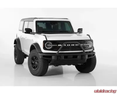 GT Styling 4 Piece Front Daytime Running Light Cover Kit Carbon Fiber Look Ford Bronco 2021-2022 - GT3160X
