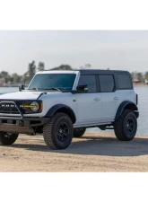 GT Styling 4 Piece Front Daytime Running Light Cover Kit Transparent Yellow Ford Bronco 2021-2022                                     - GT3160Y - Image 4