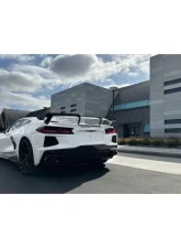 GT Styling Wickerbill High Wing 2 Pcs Black Chevrolet Corvette 2020-2024                                     - 30101 - Image 3